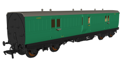 Rapido Trains 978236 BR Malachite ‘Evolution’ Non-Corridor Full Brake No.S9995 (OO Gauge)
