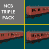 Rapido Trains 978237 NCB ‘Evolution’ Non-Corridor Carriage Pack (OO Gauge)