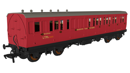 Rapido Trains 978239 BR Engineers ‘Evolution’ Non-Corridor Third No.DE320146 (OO Gauge)