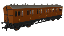 Rapido Trains 978246 Generic Brown ‘Evolution’ Non-Corridor Composite (OO Gauge)