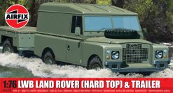 Airfix A02324 LWB Land Rover (Hard Top) & Trailer (1:76 Scale)