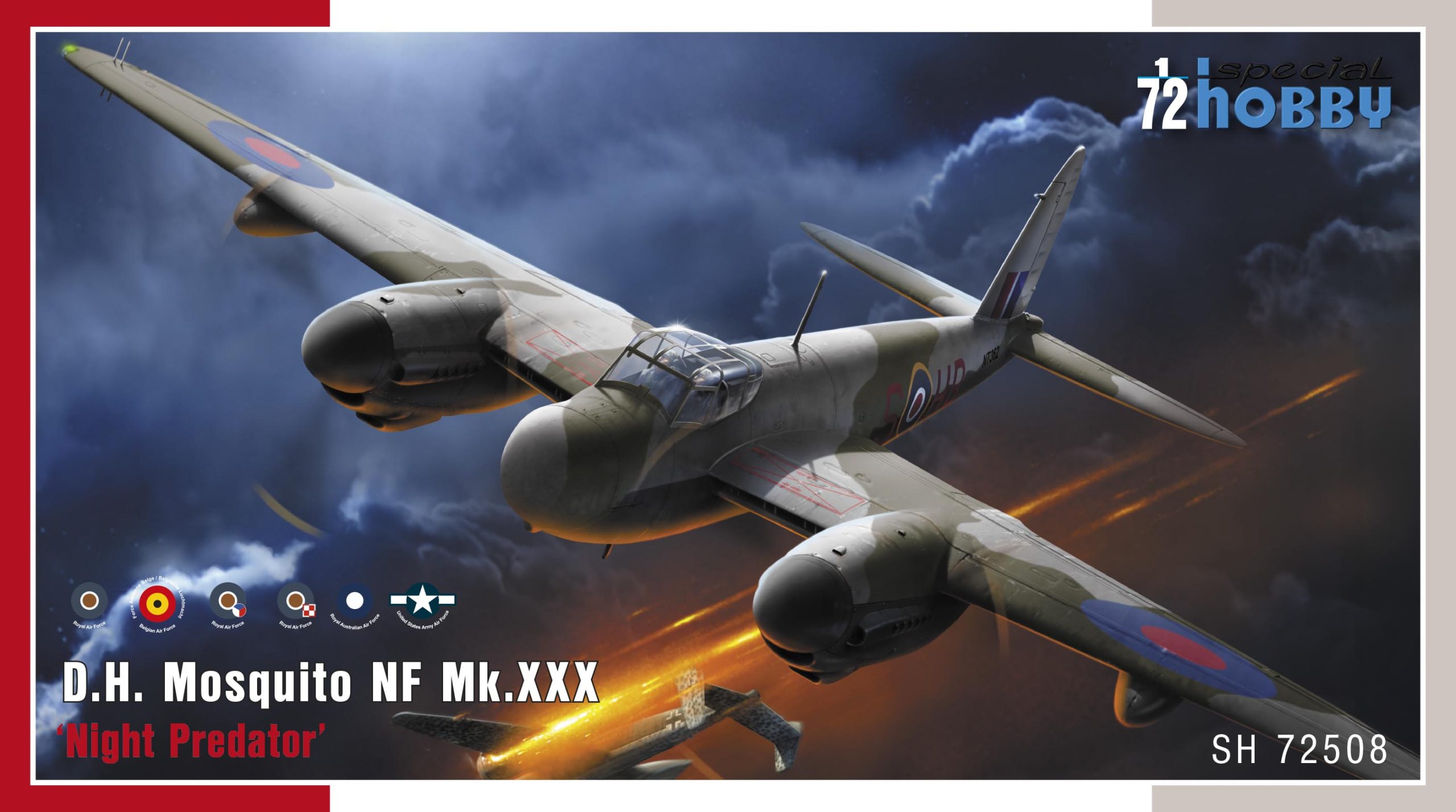 Special Hobby 72508 DH.98 Mosquito NF Mk.30 Uhu Hunter (1:72 Scale)