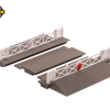 Ratio 234 Level Crossing with Gates (N Gauge)