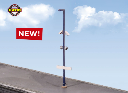 Ratio 282 Modern Platform Lamps (N Gauge)