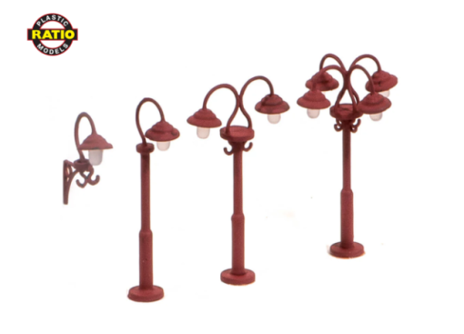 Ratio 453 Swan Necked Lamps (OO Gauge)