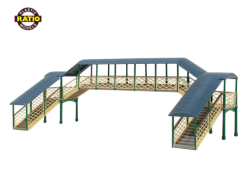 Ratio 248 Modular Covered Footbridge (N Gauge)