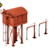 Ratio 215 Square Water Tower (N Gauge)