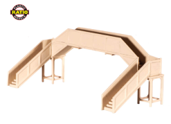 Ratio 222 Concrete Footbridge (N Gauge)