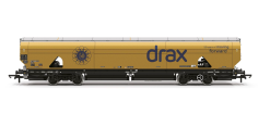Hornby R60322 Drax - Biomass - Wagon - Gold Livery (Drax 50th Anniversary) (OO Gauge)