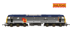 Hornby R30440 RailRoad - Railfreight Distribution - Class 47 - 'The Sapper' 47306 Dcc Ready 21 Pin Socket (OO Gauge) Free Postage