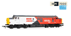 Hornby R30436TXS RailRoad - Loram - Class 37 - 'An Comunn Gaidhealach' 37418 (DCC Sound Fitted) (OO Gauge) Free Postage