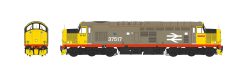 Heljan 3761 Class 37/5 BR Railfreight Red Stripe Grey 37517 (Thornaby Large Numbers & Kingfisher Logo) (O Gauge) Free Postage