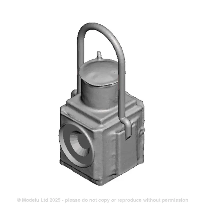 Modelu 2075-076 GWR BR (W) Loco Lamps x 5 with clear lenses (OO Gauge)