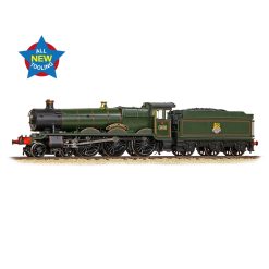 Graham Farish 372-010 GWR 49XX 'Hall' 4962 'Ragley Hall' BR Lined Green (Early Emblem) Dcc Next 18 Socket (N Gauge) Free Postage
