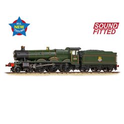 Graham Farish 372-010SF GWR 49XX 'Hall' 4962 'Ragley Hall' BR Lined Green (Early Emblem) Sound Fitted (N Gauge) Free Postage