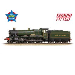 Graham Farish 372-450SF GWR 'Modified Hall' 6960 'Raveningham Hall' GWR Lined Green (GW Crest) Sound Fitted (N Gauge) Free Postage