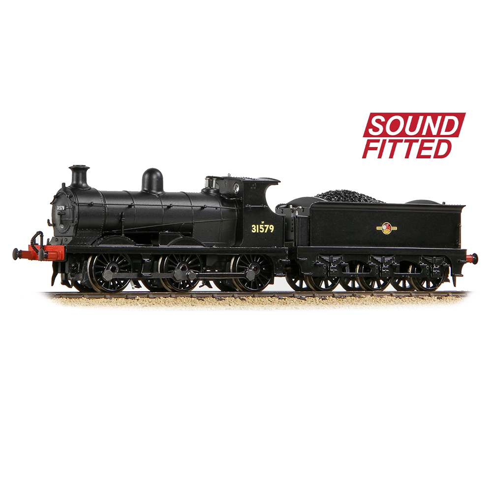 Graham Farish 372-778SF SE&CR C Class 31579 BR Black (Late Crest) Sound Fitted (N Gauge) Free Postage