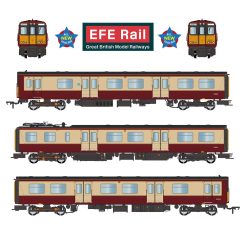 EFE Rail E81011 Class 314 3-Car EMU 314201 Strathclyde PTA Carmine & Cream Dcc Ready Plux 22 Socket (OO Gauge) Free Postage
