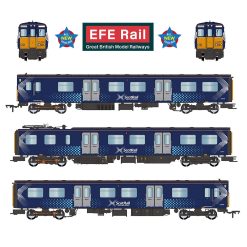 EFE Rail E81012 Class 314 3-Car EMU 314212 ScotRail Saltire Dcc Ready Plux 22 Socket (OO Gauge) Free Postage