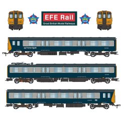 EFE Rail E81013 Class 314 3-Car EMU 314211 BR Blue & Grey 'Trans-Clyde' Dcc Ready Plux 22 Socket (OO Gauge) Free Postage
