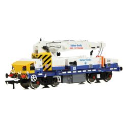 EFE Rail E87109 Plasser 12T YOB Diesel-Hydraulic Crane DRP81517 Balfour Beatty (OO Gauge)