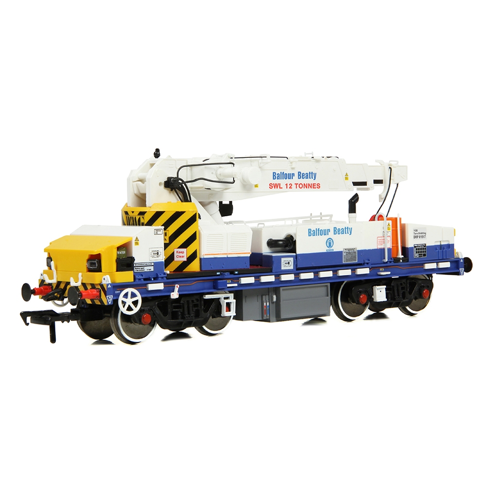 EFE Rail E87109 Plasser 12T YOB Diesel-Hydraulic Crane DRP81517 Balfour Beatty (OO Gauge)