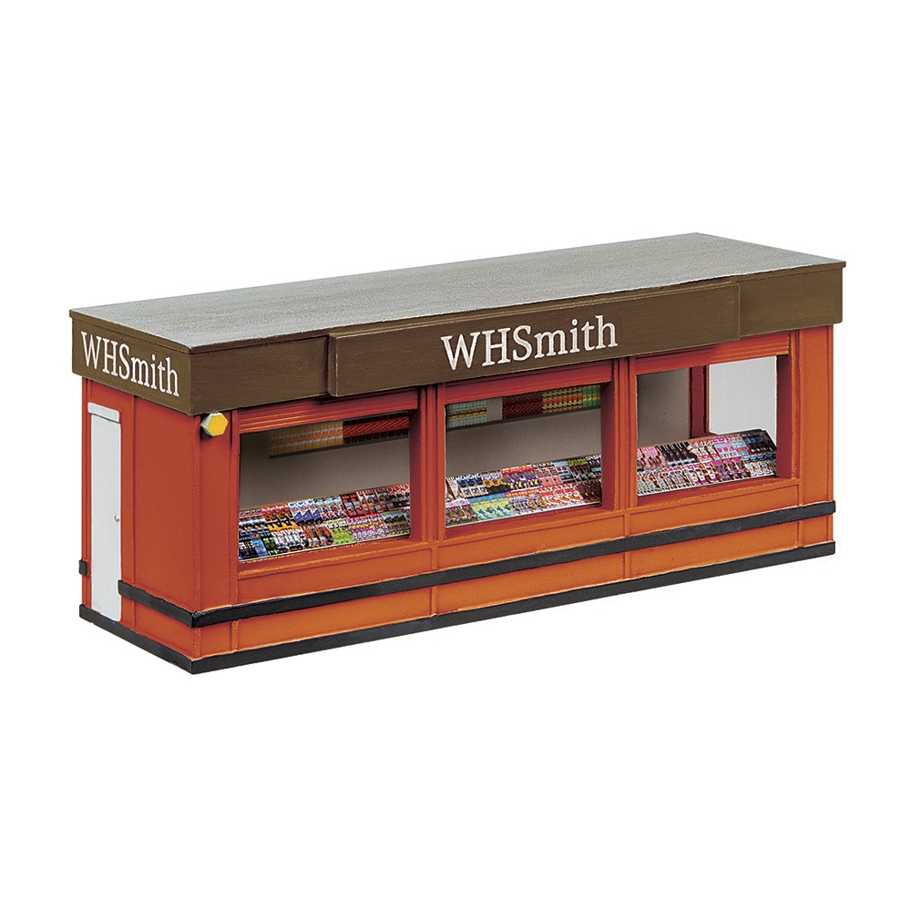 Bachmann Branchline 44-1021A Newsagent Platform Kiosk - Brown (OO Gauge)