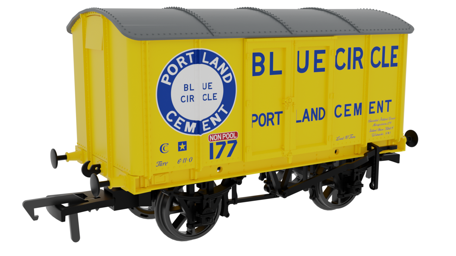Rapido Trains 908048 Not Quite Mink’ – Blue Circle No.177 (OO Gauge ...
