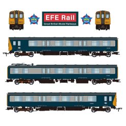 EFE Rail E81001 Class 313 3-Car EMU 313034 BR Blue & Grey Dcc Ready Plux 22 Socket (OO Gauge) Free Postage