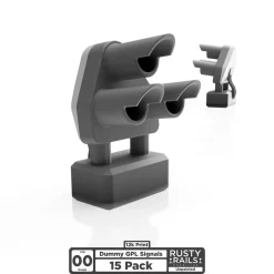 Rusty Rails Modelling RRM076 Ground Signal Dummy Pack of 15 (OO Gauge)