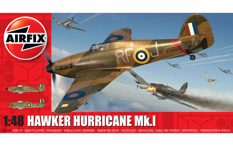 Airfix A05127A Hawker Hurricane Mk.I (1:48 Scale)
