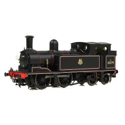 EFE Rail E85017 LSWR Adams O2 30179 BR Lined Black (Early Emblem) Dcc Ready 6 Pin Socket (OO Gauge)