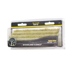 Woodland Scenics FS680 Light Green Edging Strips (Multiple Gauges)