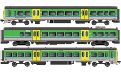 Dapol 4D-323-007D Class 323 323221 Regional Railways Centro Heritage Repaint 3 Car EMU Set - Dcc Fitted (OO Gauge) Free Postage