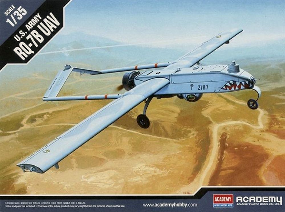 Academy 12117 US Army RQ-7B Shadow UAV Drone (1:35 Scale)