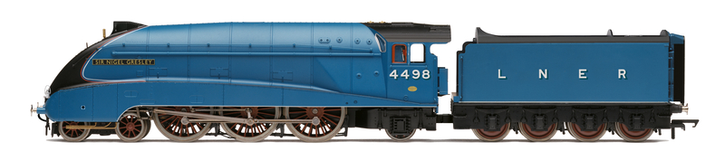 Hornby R30555 LNER - Class A4 - 4498 'Sir Nigel Gresley' with figure - Limited Edition (150th Anniversary Collection) Dcc Ready 21 Pin (OO Gauge) Free Postage