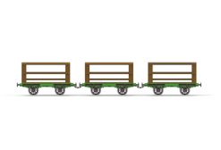 Hornby R60166 L&MR Horse Wagon Pack (OO Gauge)