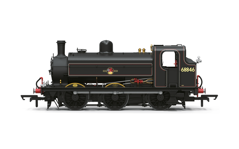 Hornby R30397 BR (Late) - Class J52 - '68846' Dcc Ready 21 Pin (OO Gauge) Free Postage