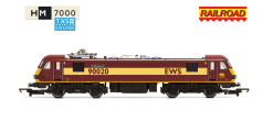 Hornby R30528TXS RailRoad: EWS - Class 90 - 'Collingwood' 90020 Dcc Sound (OO Gauge) Free Postage