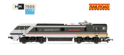 Hornby R30527TXS RailRoad: BR - Intercity Class 91 - 'Robert Louis Stevenson' 91018 Dcc Sound (OO Gauge) Free Postage