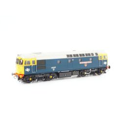 Heljan 3422 Class 33/0 BR Blue No.33027 'Earl Mountbatten of Burma' (Grey Roof) Dcc Ready 21 Pin (OO Gauge) Free Postage