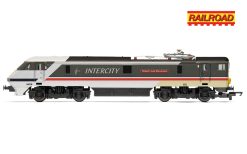 Hornby R30527 RailRoad: BR - Intercity Class 91 - 'Robert Louis Stevenson' 91018 Dcc Ready 21 Pin (OO Gauge) Free Postage