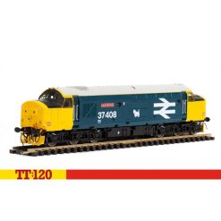Hornby TT3035M BR - Class 37 - 37408 'Loch Rannoch' Dcc Ready Next 18 Socket (TT:120 Gauge) Free Postage
