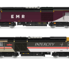 Hornby R30505 East Midlands Railway - Class 43 HST - EMR & Intercity - Train Pack Dcc Ready 21 Pin Socket (OO Gauge) Free Postage