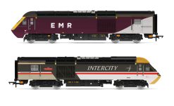 Hornby R30505 East Midlands Railway - Class 43 HST - EMR & Intercity - Train Pack Dcc Ready 21 Pin Socket (OO Gauge) Free Postage