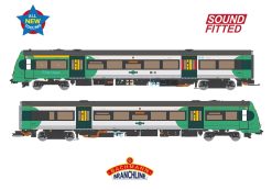 Bachmann Branchline 35-580SF Class 171/7 2-Car DMU 171722 Southern Dcc Sound (OO Gauge) Free Postage