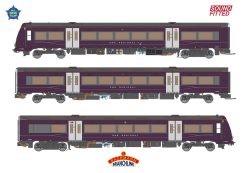 Bachmann Branchline 35-626SF Class 170/4 3-Car DMU 170420 East Midland Railways (EMR Regional) Dcc Sound (OO Gauge) Free Postage