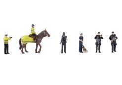 Bachmann Branchline 36-440 Modern Police Figures (OO Gauge)