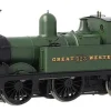 Dapol 4S-517-004 GWR 517 Class 0-4-2 1523 GW Green Great Western Closed Cab Dcc Ready Next 18 Socket (OO Gauge)