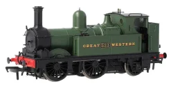 Dapol 4S-517-004 GWR 517 Class 0-4-2 1523 GW Green Great Western Closed Cab Dcc Ready Next 18 Socket (OO Gauge)